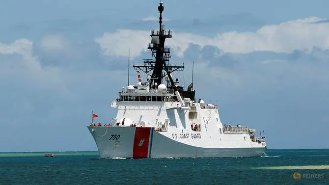 US Navy, Coast Guard ships pass through strategic Taiwan Strait