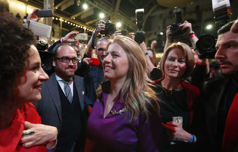 Liberal upstart Caputova elected 1st Slovak female president