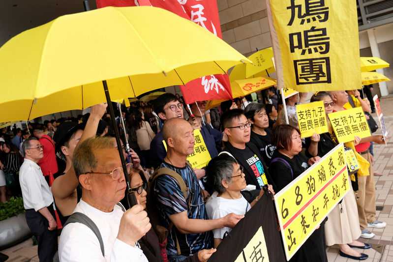 9 Hong Kong pro-democracy activists convicted over 2014 protests