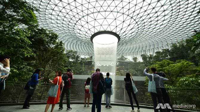Jewel Changi Airport opens its doors to first visitors 