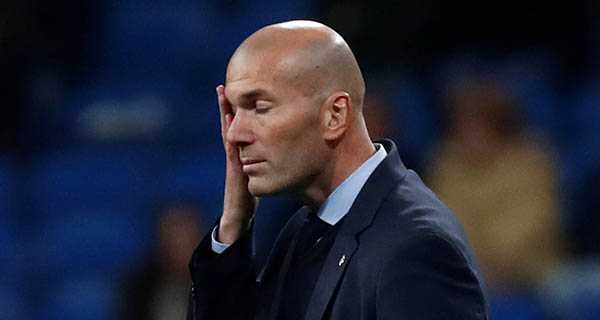 Angry Zidane apologises after Madrid lose to struggling Rayo