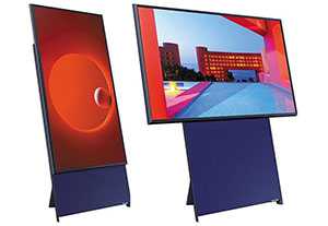 Samsung Unveils Vertical TV