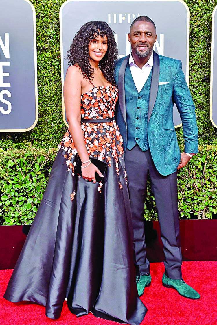 Idris Elba  marries model  Sabrina  Dhowre