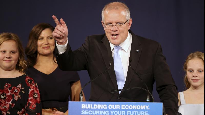 Conservatives in Australia on course for 'sensational' election victory