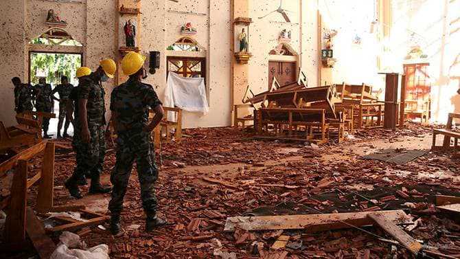 Sri Lanka president vows to eliminate terror threat after Easter Sunday bombings
