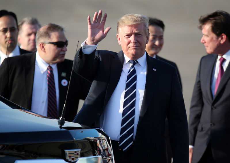 Trump downplays North Korean missile treat
