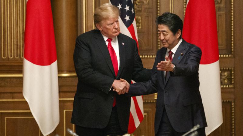 Trump addresses Japan over trade gap, expects ‘good things’ from North Korea