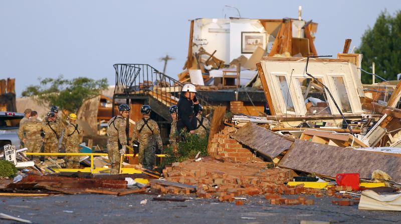 Tornadoes hit 2 Oklahoma cities; 2 killed, 29 injured