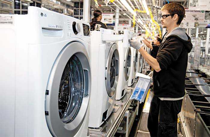 LG Opens Washing-Machine Plant in Tennessee