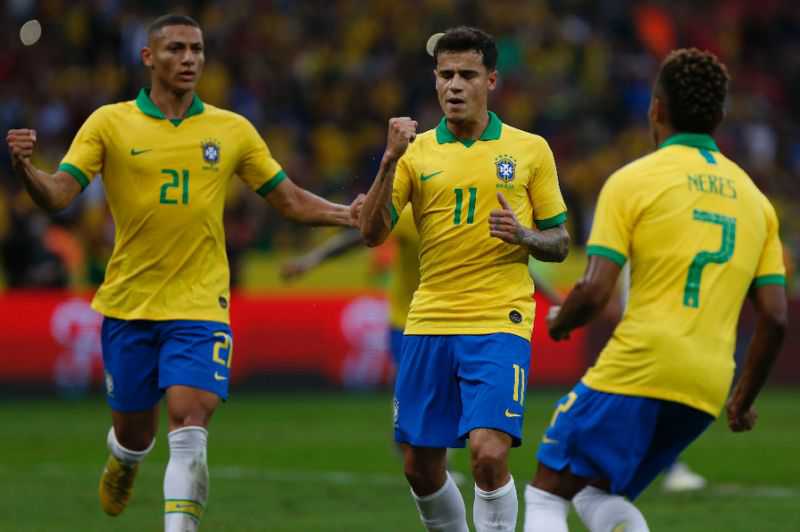 Brazil routs Honduras 7-0 in Copa tuneup