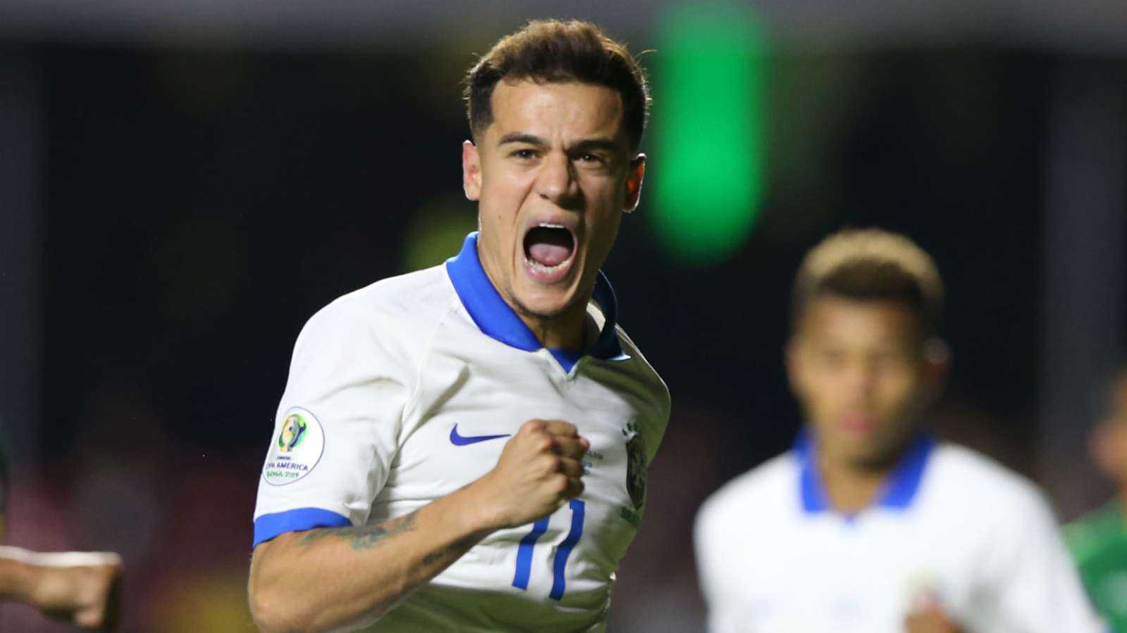 Cool Coutinho helps lacklustre Brazil forget Neymar woes in debut Copa win