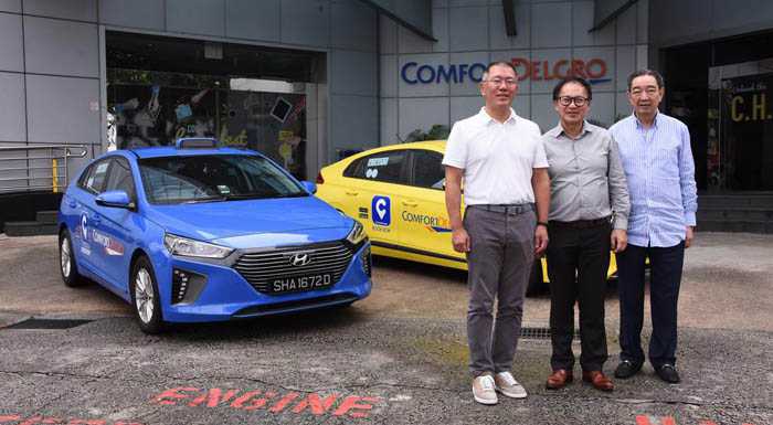 Top Singaporean Taxi Firm Embraces Hyundai's Ioniq Hybrids