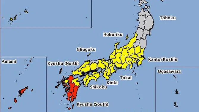Japan's Kagoshima city orders 600,000 residents into evacuation centres, safe areas due to heavy rains