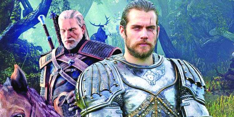 Cavill's gritty first look from 'The Witcher'