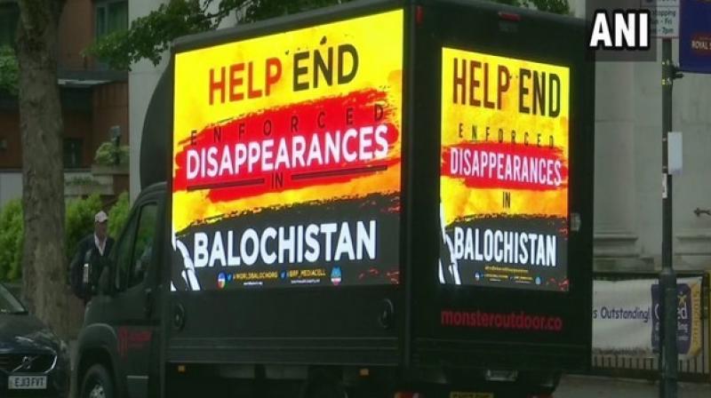 Anti-Pakistan poster spotted outside Lord's stadium before WC final in London