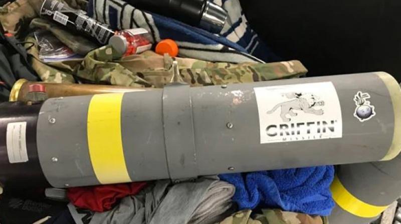 US man held with missile launcher at airport, says it's a ‘souvenir’