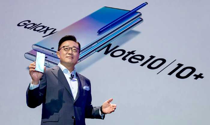 Samsung Unveils Galaxy Note 10