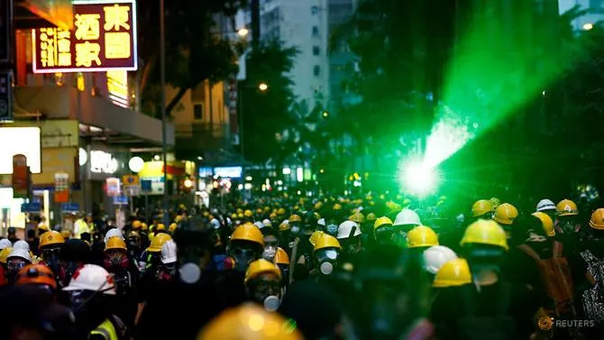 Banks in Hong Kong condemn violence, urge restoration of 'harmony'