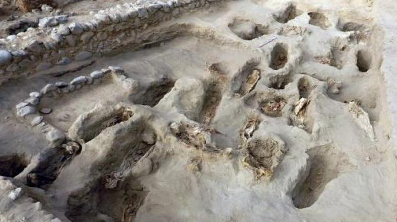 227 bodies of sacrificed children found by archeologists in Peru