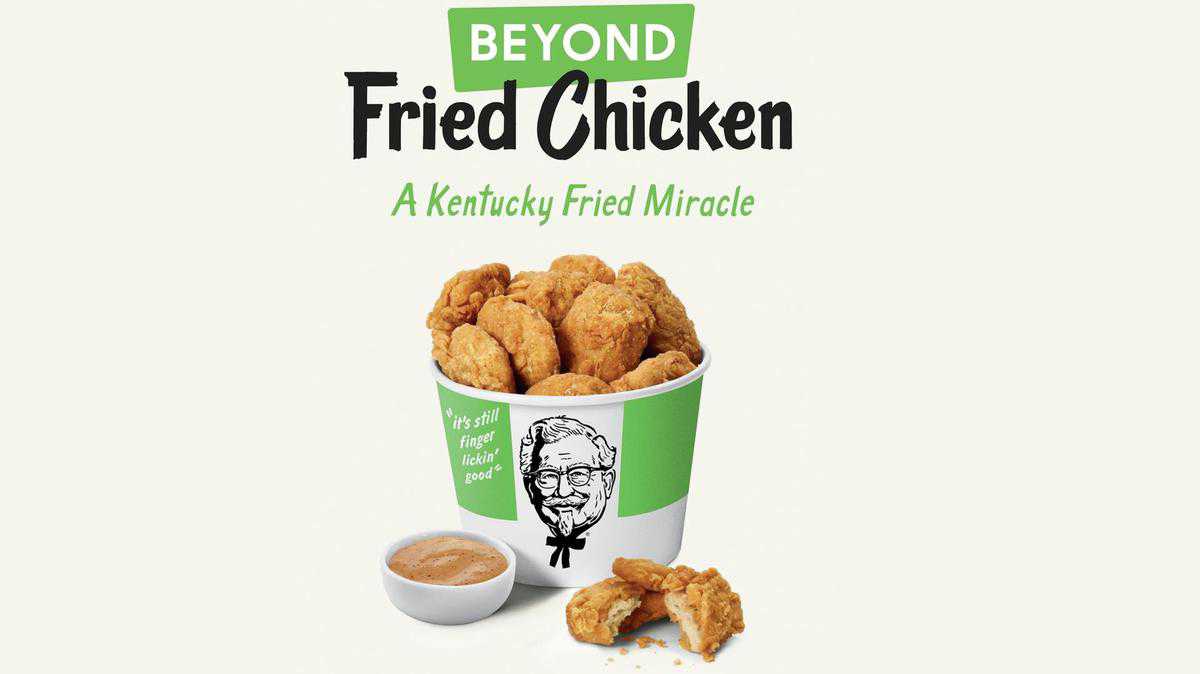 KFC to introduce vegan 'chicken' nuggets and wings in US