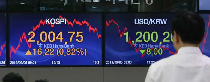 KOSPI Rallies Above 2,000 Points