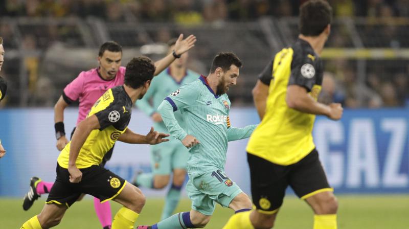 UCL 2019-20: Borussia Dortmund held by Barcelona to 0-0 draw