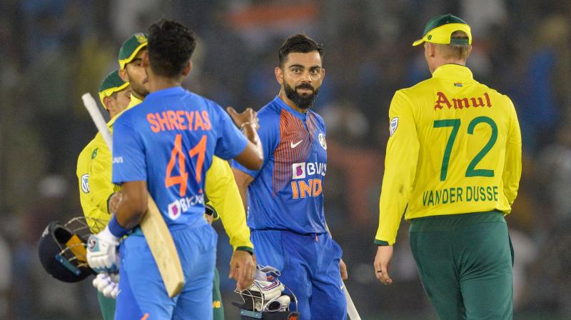 Virat Kohli's 50 helps India register comprehensible win vs South Africa