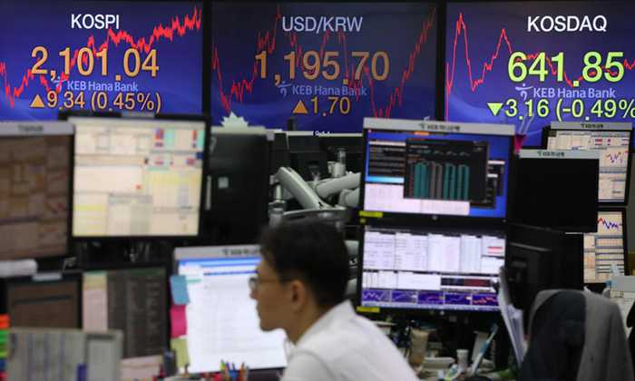 KOSPI Rallies Above 2,100 Points