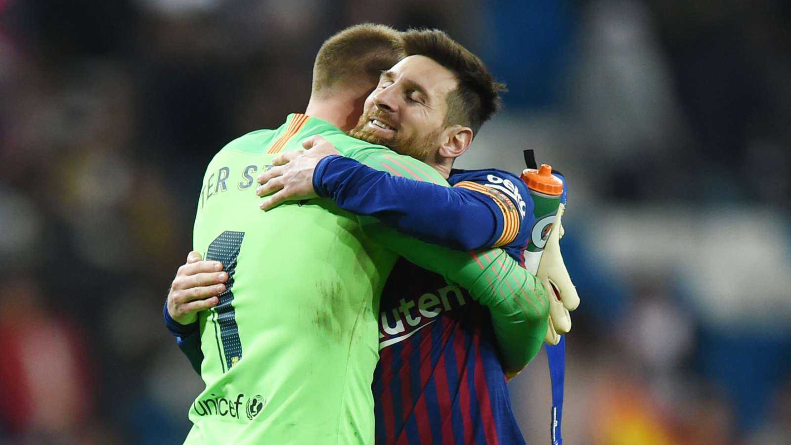 No Messi, no problem: Barcelona's other saviour Ter Stegen both stops and create goals!