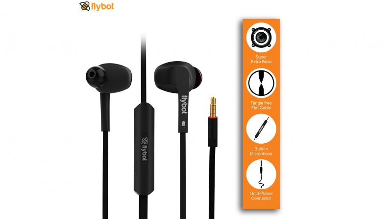 Flybot Strike Wired Earphone launch in India for Rs 599