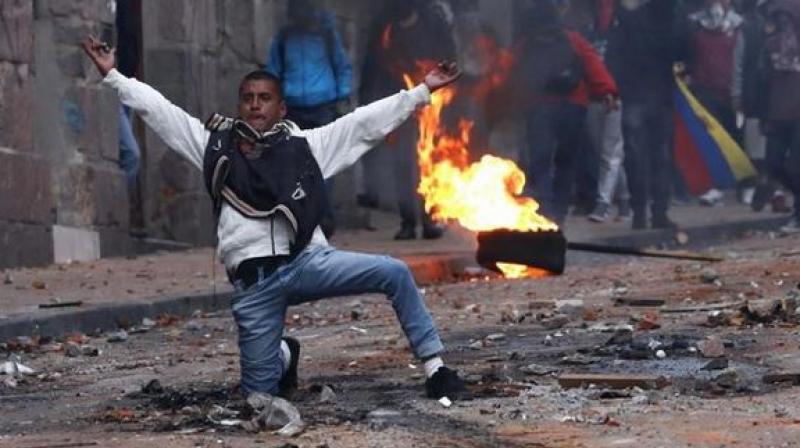 Clashes break out as Ecuador Prez declares ‘state of emergency’