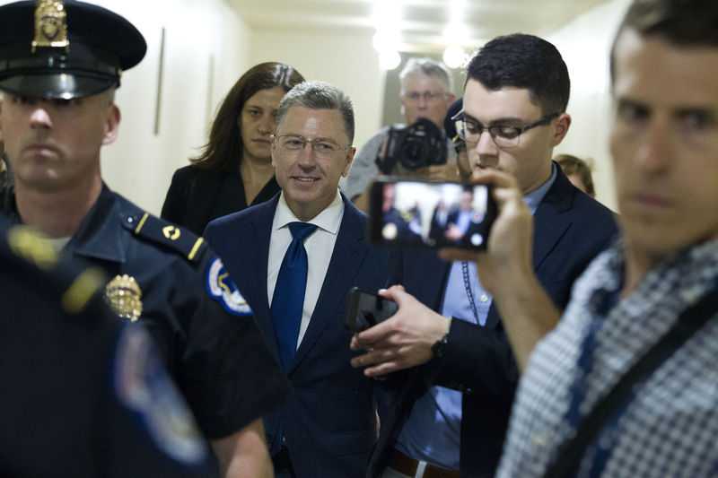 U.S. ex-envoy to Ukraine Volker testifies of turmoil