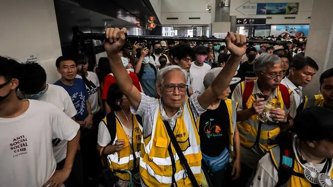Silver-haired sit-in, face mask party protests planned for Hong Kong