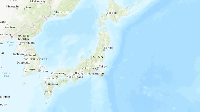 Magnitude 5.7 earthquake strikes off Japan's Chiba prefecture