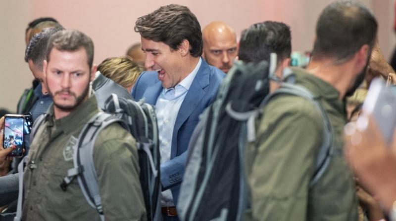 Justin Trudeau wears protective vest after unspecified threat