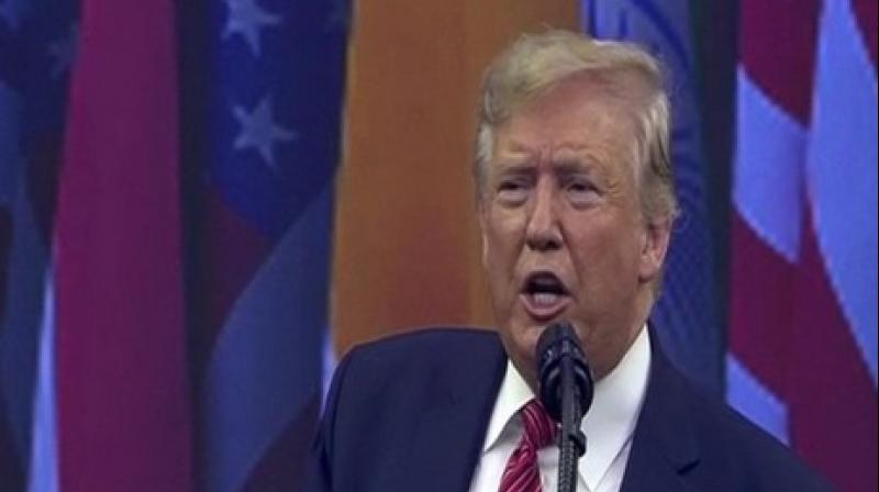 Fake video depicting Trump lookalike killing media, critics played at his resorts' conference