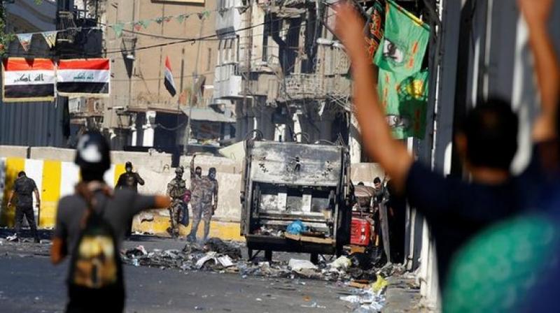 Iraqi forces kill several protesters in Baghdad, Basra