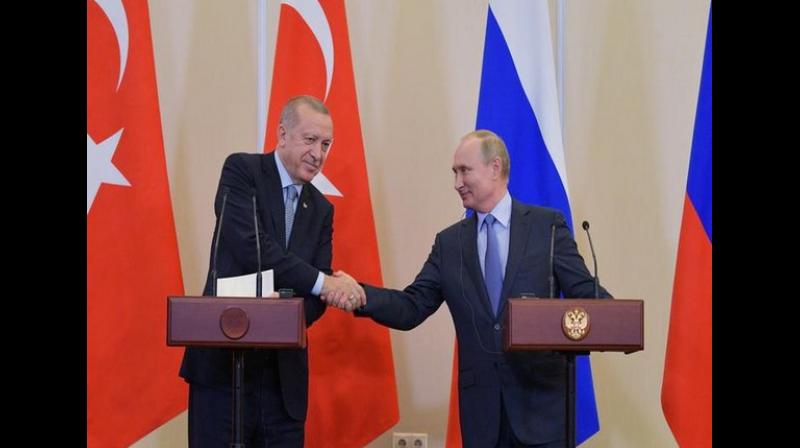 Erdogan, Putin discuss Syria over phone, strong on 'Sochi Deal'