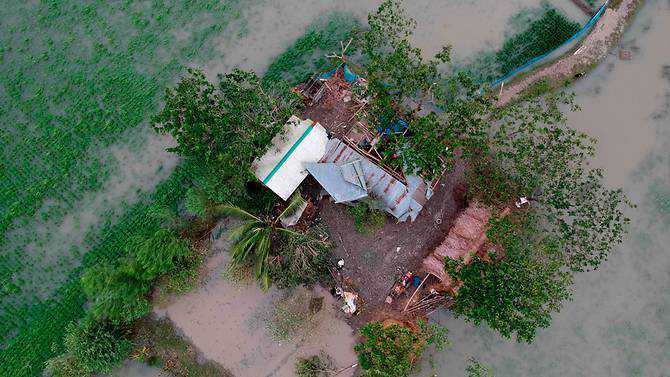 20 dead as Cyclone Bulbul smashes into India, Bangladesh coasts