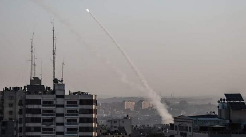 Rockets rain from Gaza as Israel kills Islamic Jihad commander