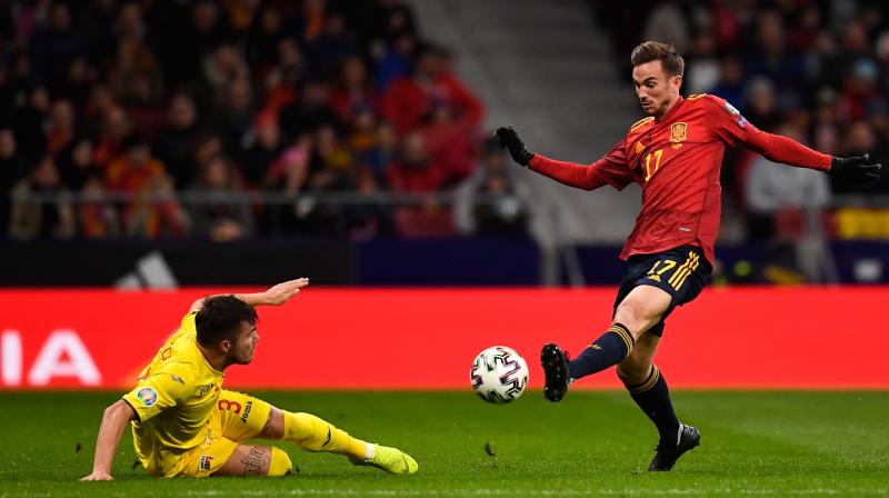 Spain thrash Romania 5-0 amid doubts about coach Moreno's future