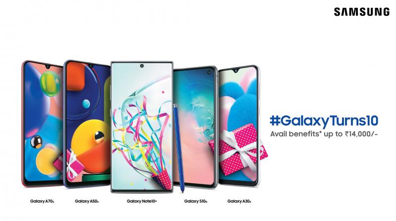 As #GalaxyTurns10 Samsung announces a range of offers on phones- details inside
