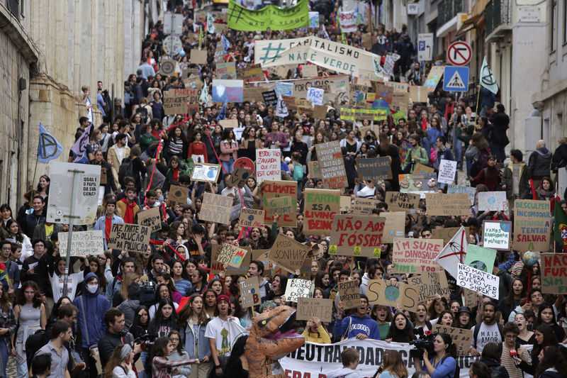 Students stage global climate strikes