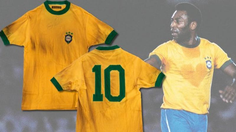 Pele's last Brazil jersey sold for whopping Rs 24 Lakhs in Italy