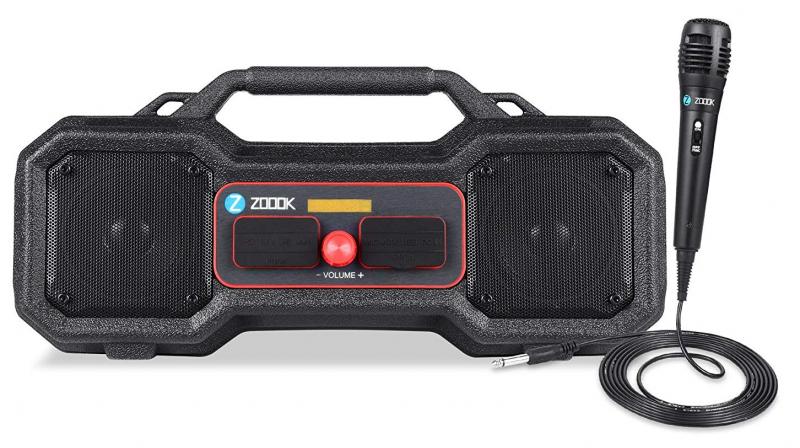 ZOOOK launches 24 Watt output speakers with karaoke mike