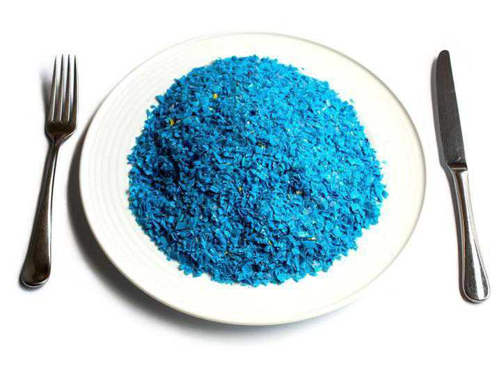 A plateful of plastic: Visualizing the microplastic we consume