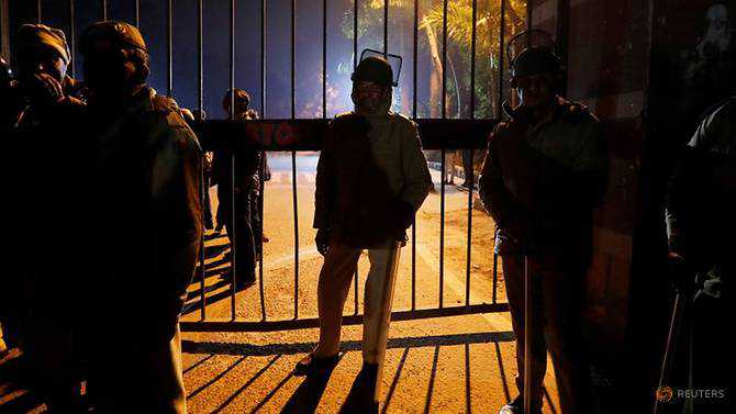 Attack at elite Indian university injures dozens