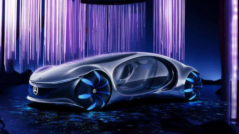 Mercedes-Benz raises curtain from other-worldly looking 'Avatar' inspired concept car