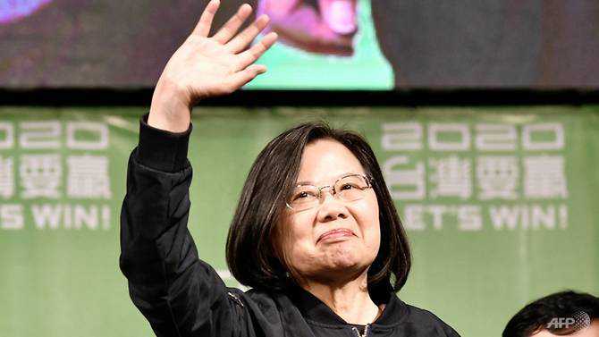 Taiwan's Tsai wins landslide in stinging result for China