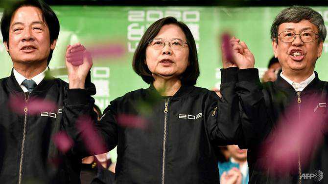 US hails Taiwan leader's re-election, 'robust' democracy